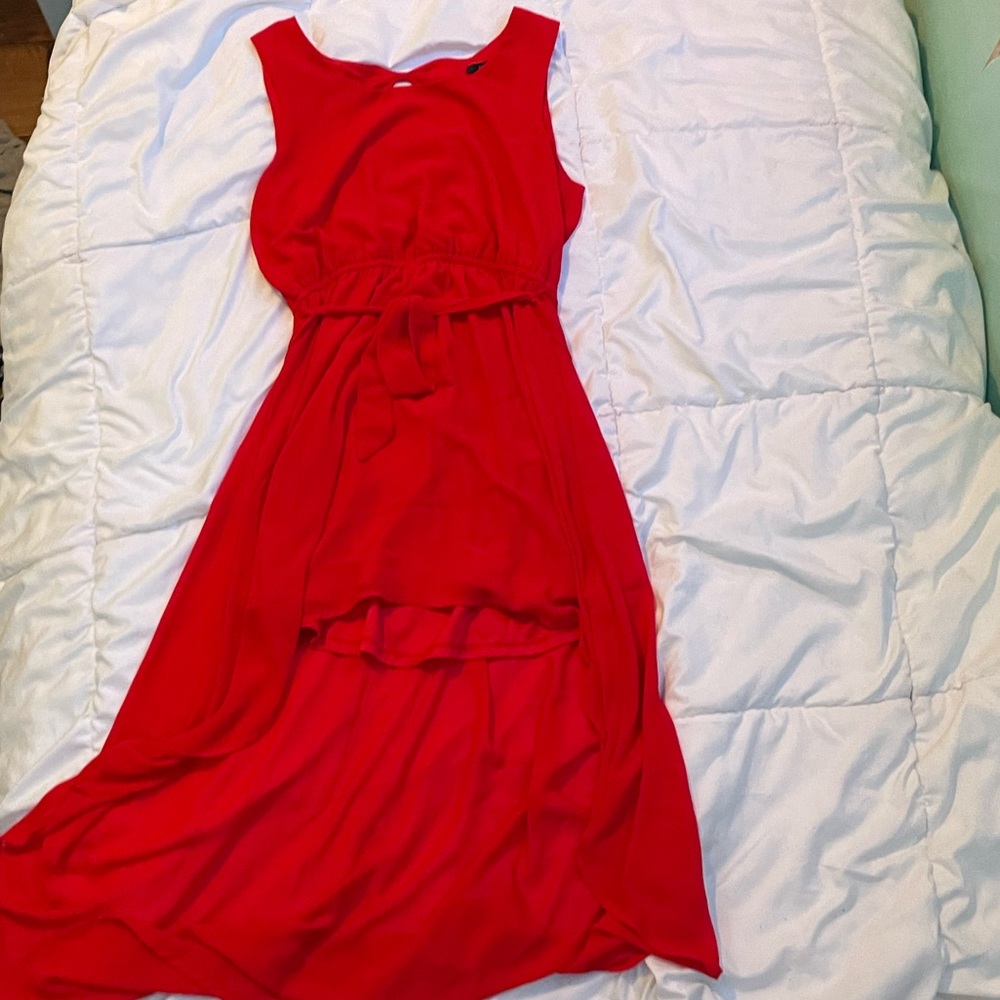 Red forever 21 dress